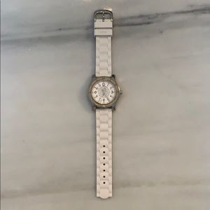Juicy Couture White Silicone Watch